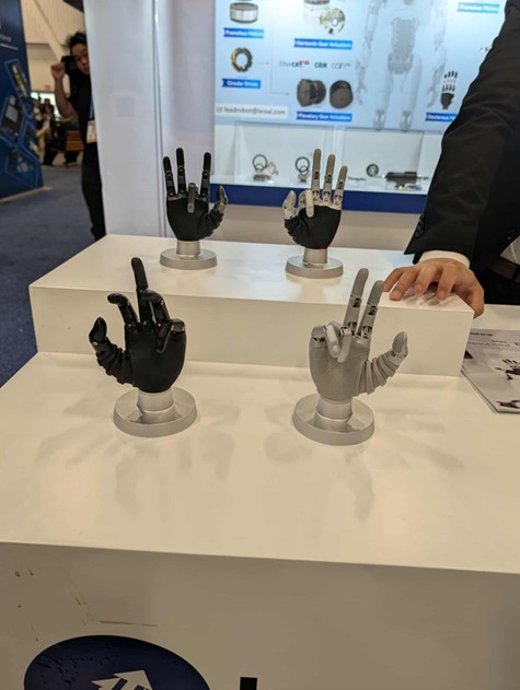 AIロボットの「手だけ」販売している企業も